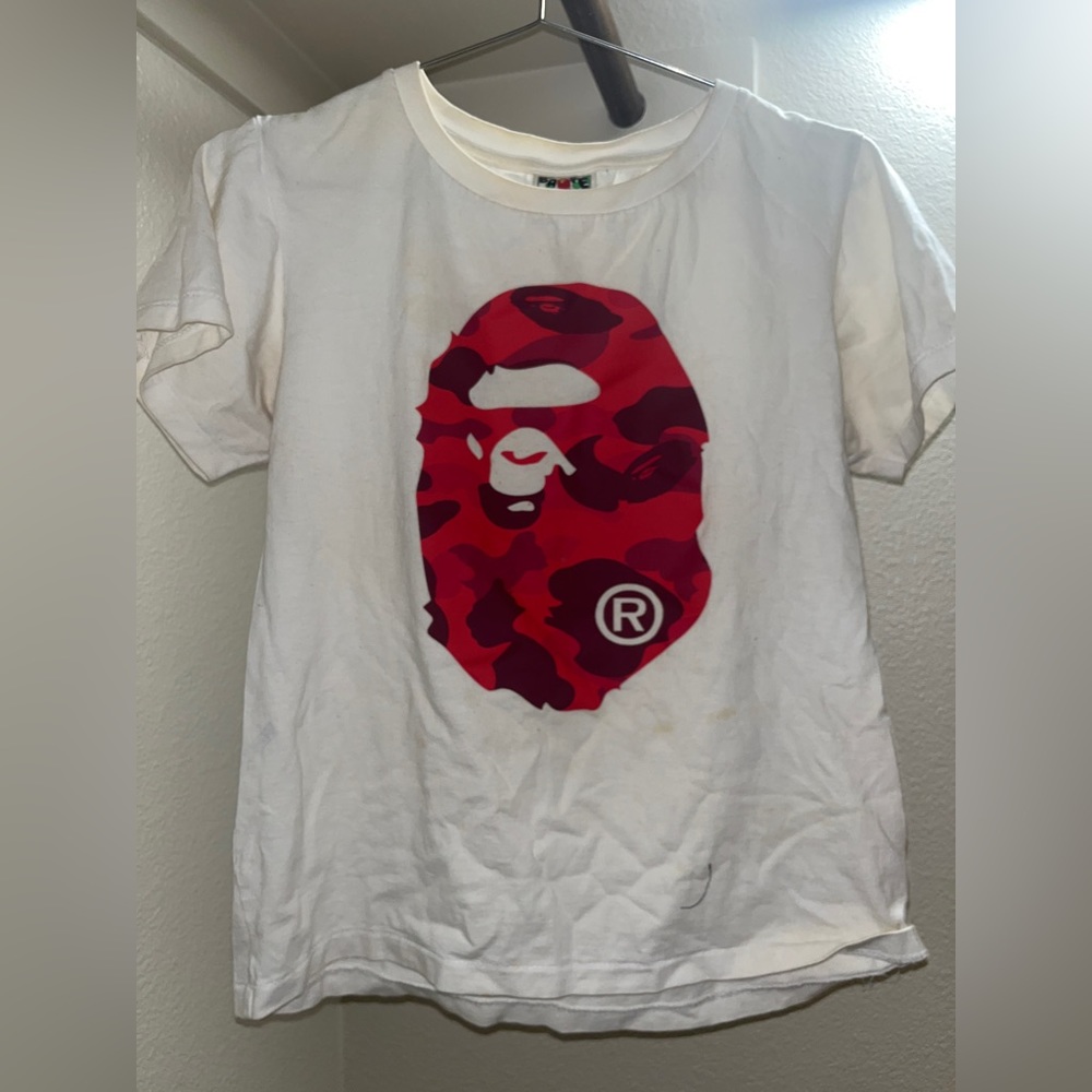 Women’s Bape camp shirt